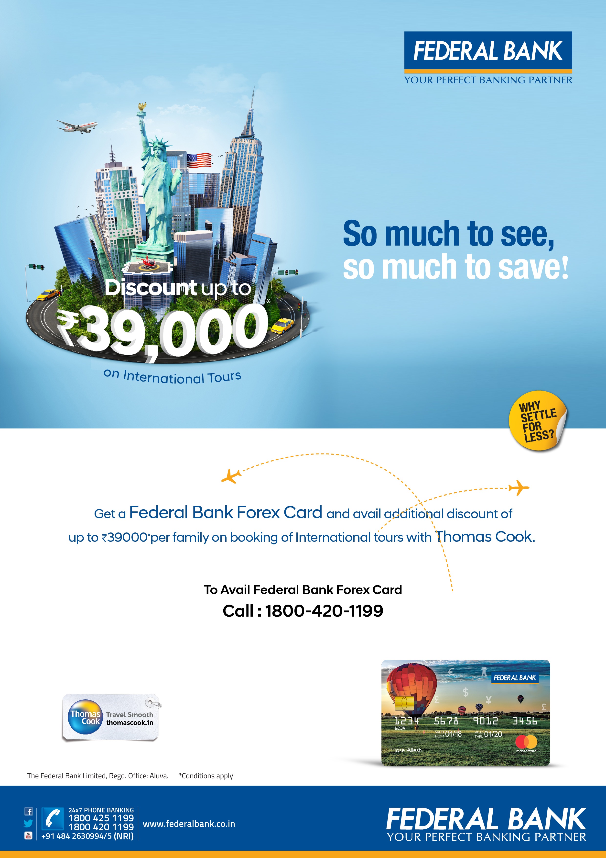 Thomas cook student forex card