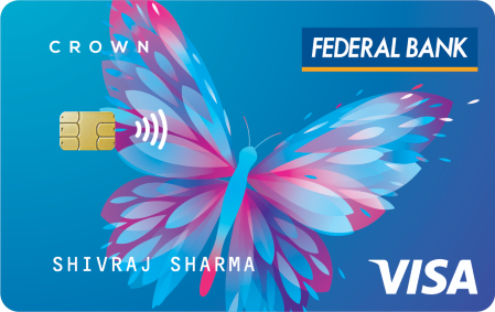 VISA  Crown Contactless Debit Card