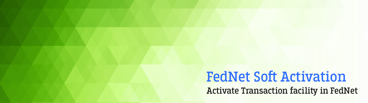 Federal Bank - FedNet Soft Activation
